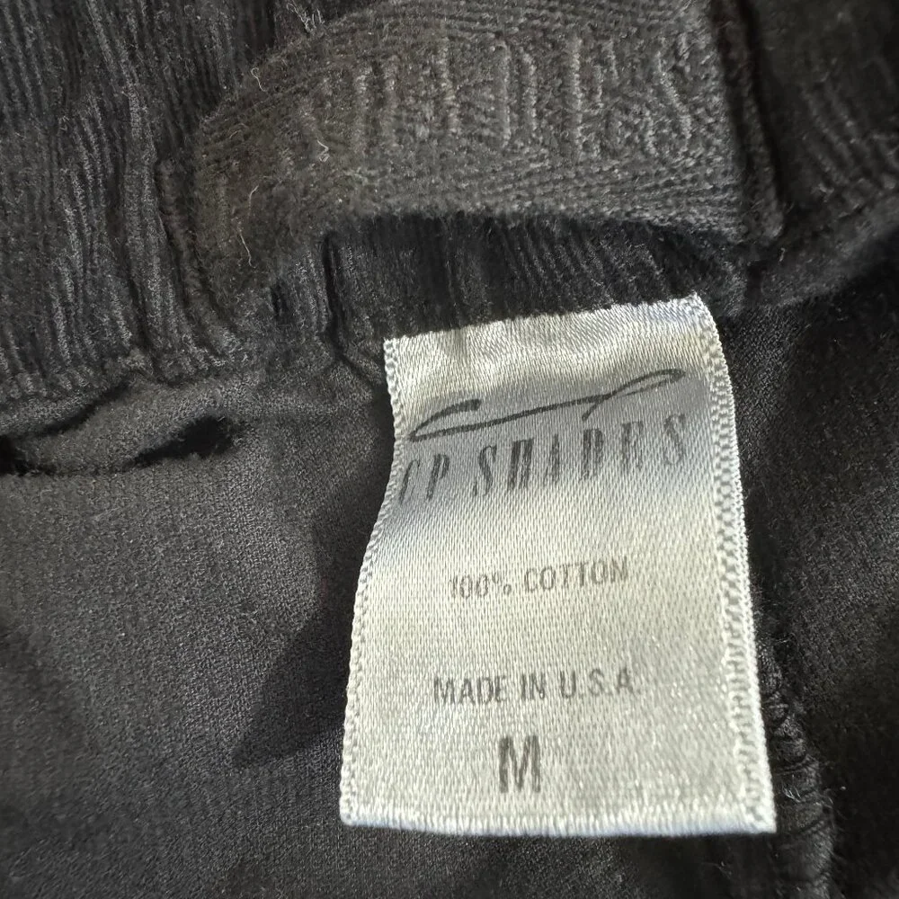 CP Shades Wendy Palazzo Baby Corduroy Pants, Black, Size Medium, New, Never Worn - Picture 5 of 6